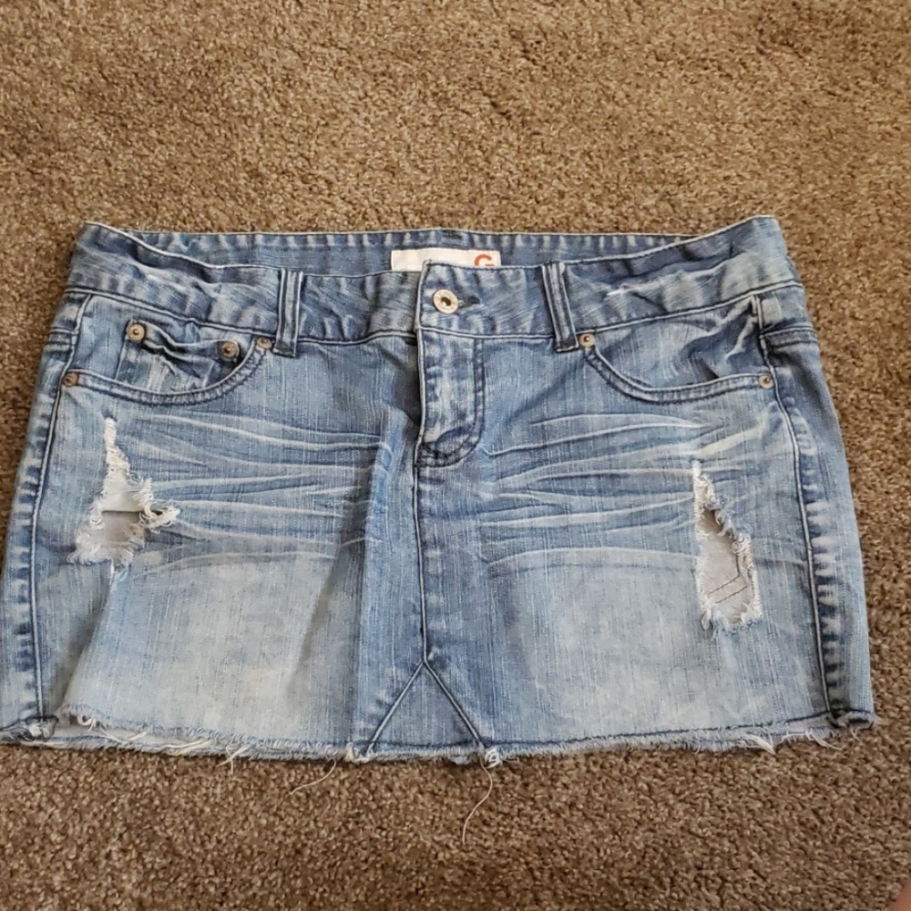 Guess denim skirt